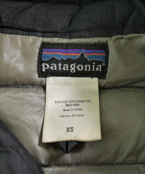 Patagonia（パタゴニア）ダウンジャケット/ダウンベスト 黒 サイズ:XS メンズ/2200644280020