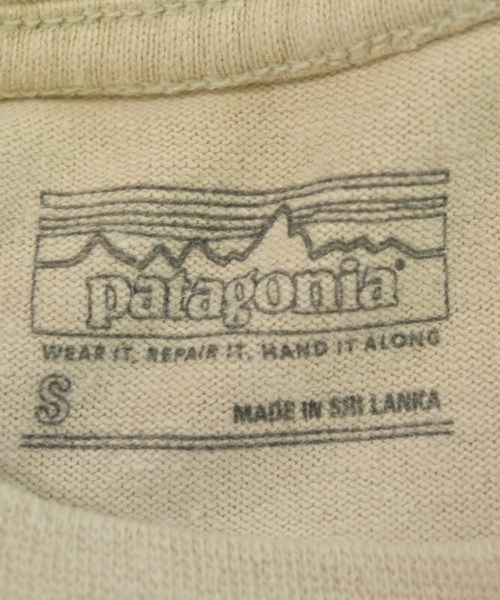 Patagonia（パタゴニア）Tシャツ・カットソー ベージュ サイズ:S メンズ/2200587647188