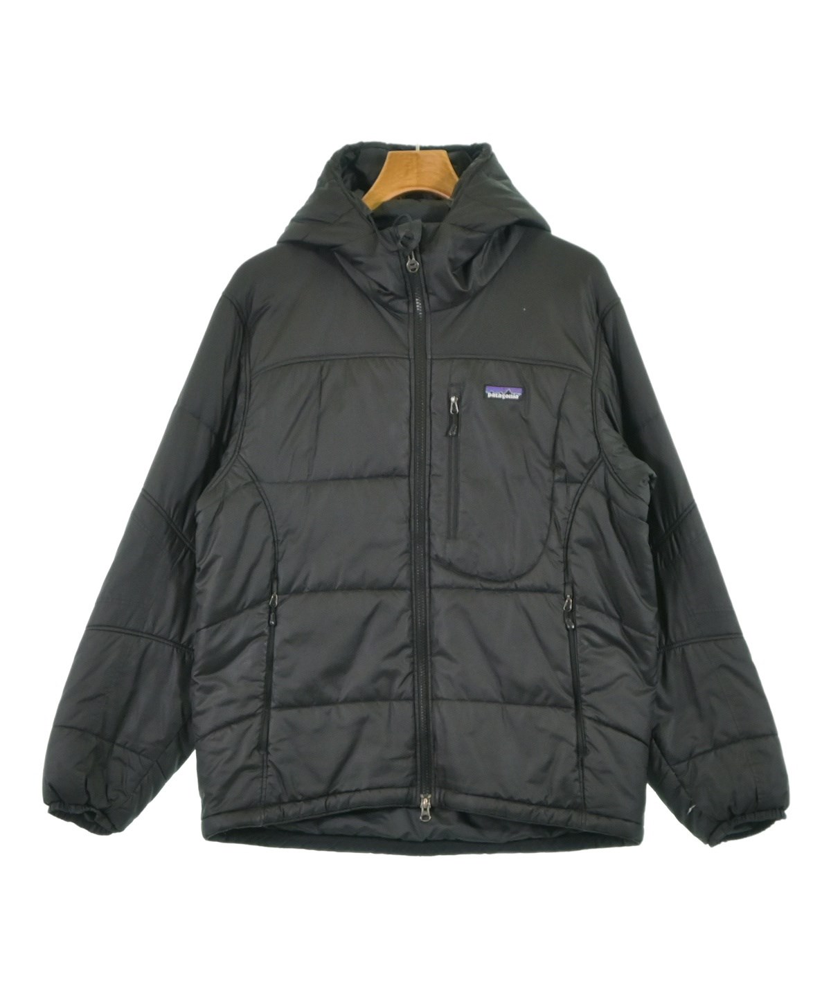 Patagonia（パタゴニア）ダウンジャケット/ダウンベスト 黒 サイズ:S