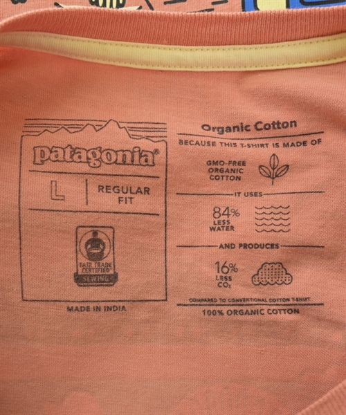 Patagonia（パタゴニア）Tシャツ・カットソー オレンジ サイズ:L メンズ/2200623404041
