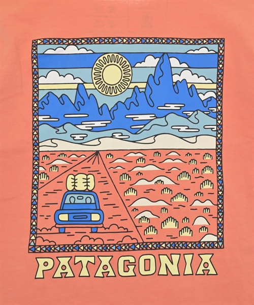 Patagonia（パタゴニア）Tシャツ・カットソー オレンジ サイズ:L メンズ/2200623404041