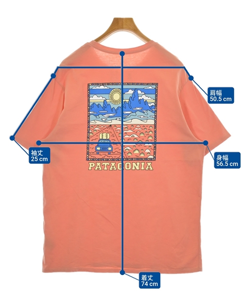 Patagonia（パタゴニア）Tシャツ・カットソー オレンジ サイズ:L メンズ/2200623404041