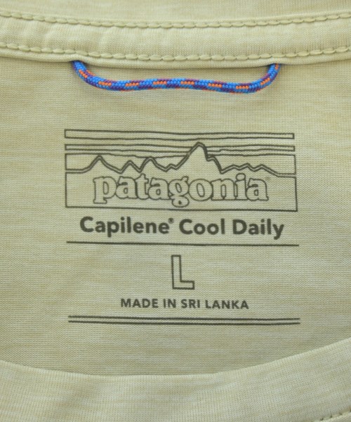 Patagonia（パタゴニア）Tシャツ・カットソー ベージュ サイズ:L メンズ/2200624386063