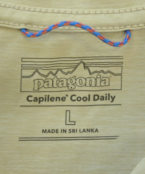 Patagonia（パタゴニア）Tシャツ・カットソー ベージュ サイズ:L メンズ/2200624386070