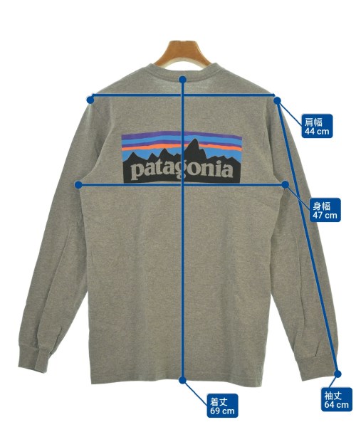 Patagonia（パタゴニア）Tシャツ・カットソー グレー サイズ:S メンズ/2200614050042