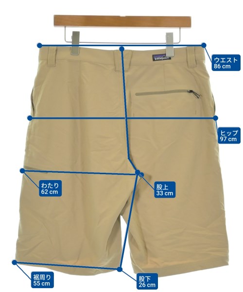Patagonia（パタゴニア）ショートパンツ ベージュ サイズ:34(XL位) メンズ/2200626951153