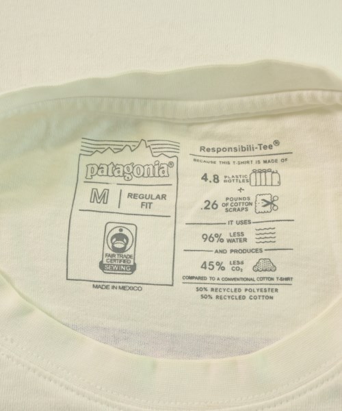 Patagonia（パタゴニア）Tシャツ・カットソー 白 サイズ:M メンズ/2200617387022