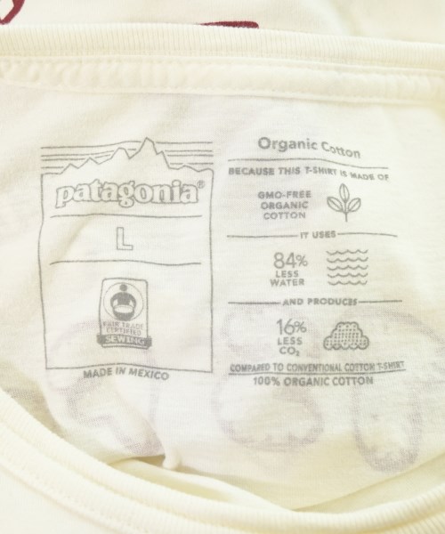 Patagonia（パタゴニア）Tシャツ・カットソー 白 サイズ:L メンズ/2200629350038