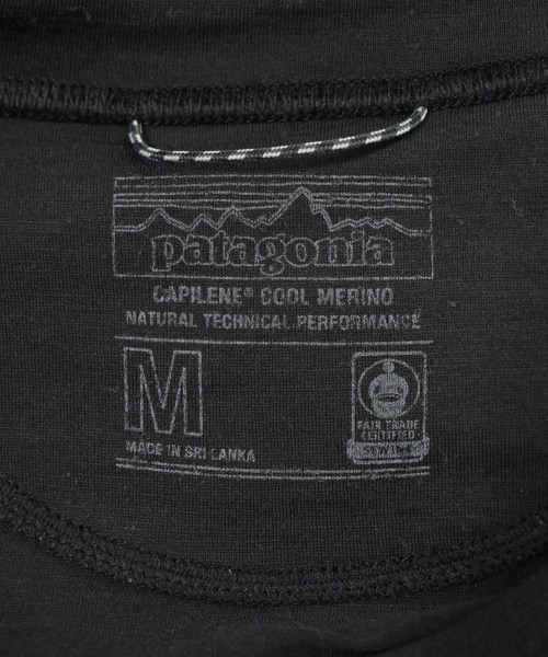 Patagonia（パタゴニア）Tシャツ・カットソー 黒 サイズ:M メンズ/2200618244102