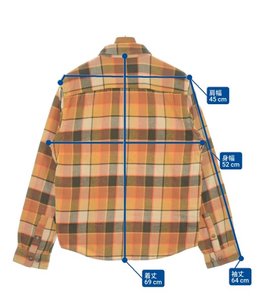 Patagonia（パタゴニア）カジュアルシャツ オレンジ サイズ:S メンズ/2200632760022