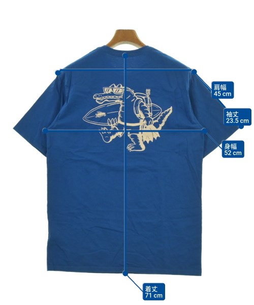 Patagonia（パタゴニア）Tシャツ・カットソー 青 サイズ:M メンズ/2200614924039