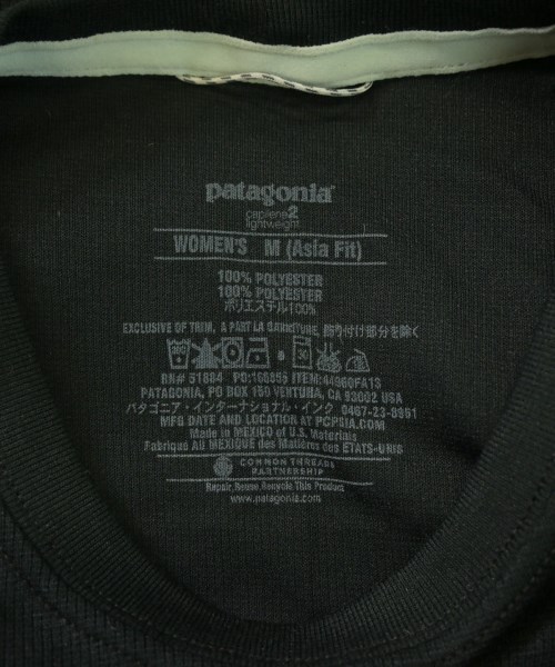 Patagonia（パタゴニア）Tシャツ・カットソー 黒 サイズ:M レディース/2200630201060