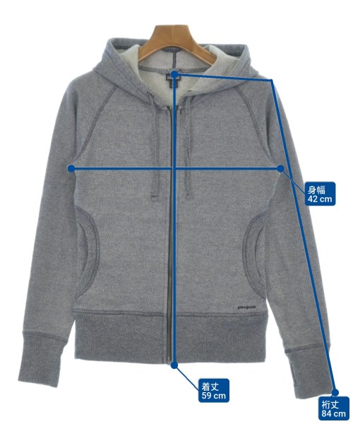 Patagonia（パタゴニア）パーカー グレー サイズ:XS レディース/2200630146316