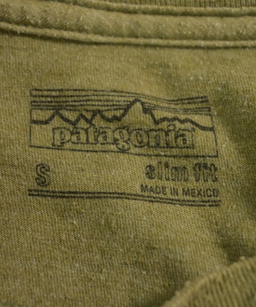 Patagonia（パタゴニア）Tシャツ・カットソー カーキ サイズ:S メンズ/2200610705090