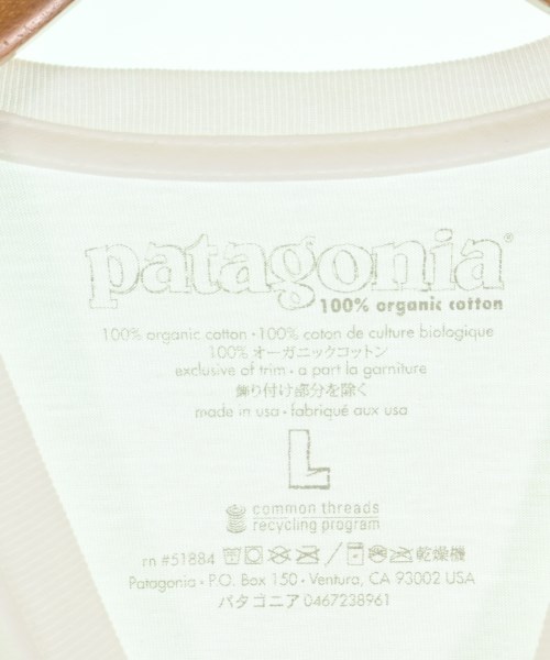 Patagonia（パタゴニア）Tシャツ・カットソー 白 サイズ:L メンズ/2200617940043