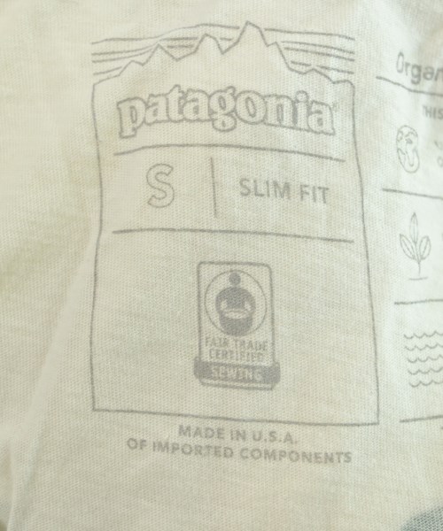 Patagonia（パタゴニア）Tシャツ・カットソー 白 サイズ:S メンズ/2200618533077