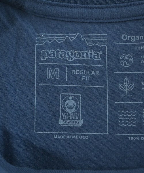 Patagonia（パタゴニア）Tシャツ・カットソー 紺 サイズ:M メンズ/2200619173128