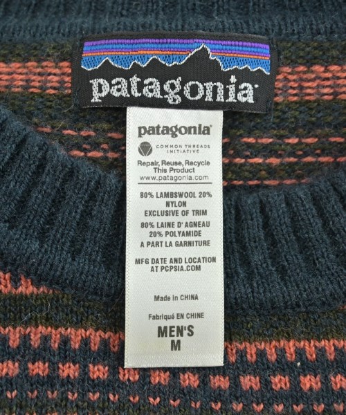 Patagonia（パタゴニア）ニット・セーター 紺 サイズ:M メンズ/2200619364151