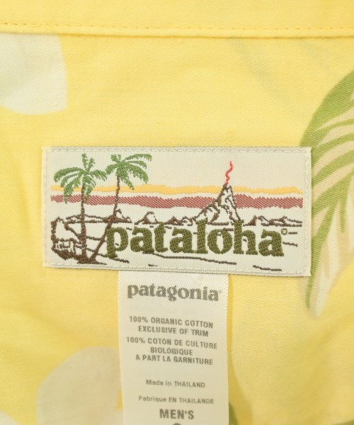 Patagonia（パタゴニア）カジュアルシャツ 黄 サイズ:S メンズ/2200599215214