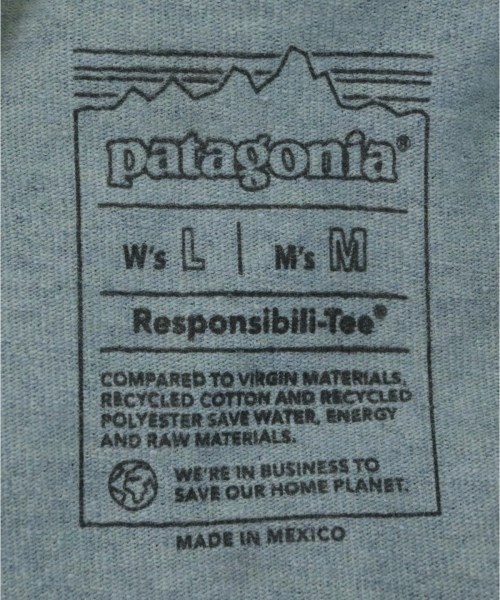 Patagonia（パタゴニア）Tシャツ・カットソー 青 サイズ:M メンズ/2200605048041