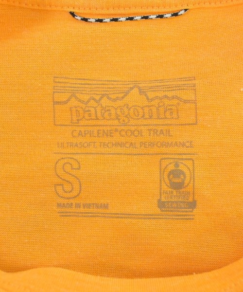Patagonia（パタゴニア）Tシャツ・カットソー オレンジ サイズ:S メンズ/2200563893080