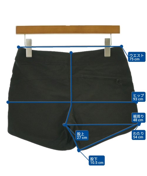 Patagonia（パタゴニア）ショートパンツ 黒 サイズ:0(XS位) レディース/2200572531140