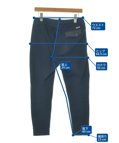 Patagonia（パタゴニア）スウェットパンツ 紺 サイズ:S レディース/2200666437082