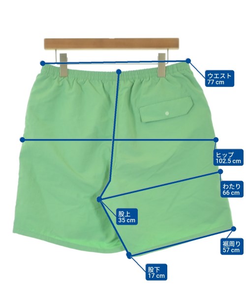 Patagonia（パタゴニア）ショートパンツ 緑 サイズ:M メンズ/2200672902017