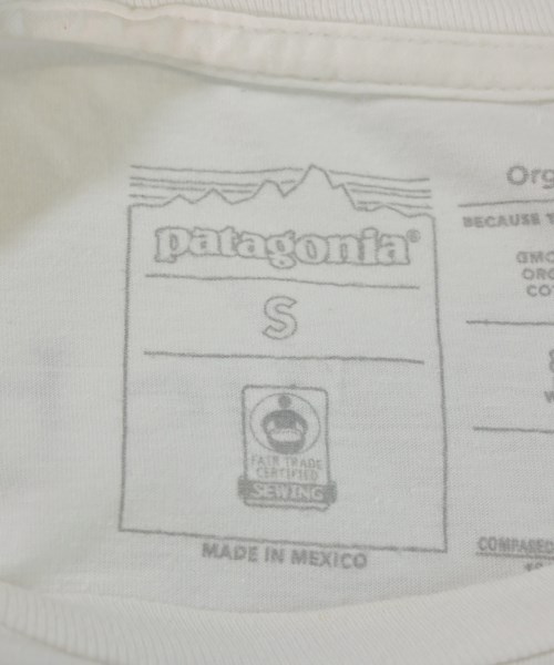 Patagonia（パタゴニア）Tシャツ・カットソー 白 サイズ:S メンズ/2200667177086
