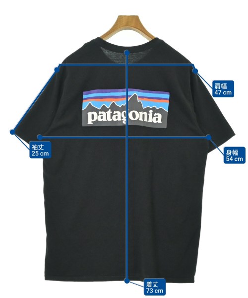 Patagonia（パタゴニア）Tシャツ・カットソー 黒 サイズ:L メンズ/2200669542066