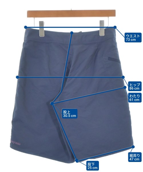 Patagonia（パタゴニア）ショートパンツ 紺 サイズ:30(M位) メンズ/2200672455131