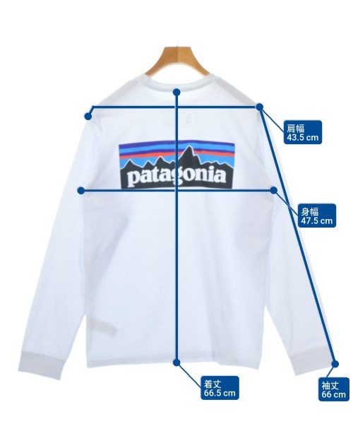 Patagonia（パタゴニア）Tシャツ・カットソー 白 サイズ:S メンズ/2200675112147
