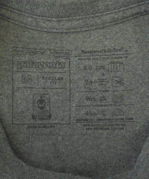 Patagonia（パタゴニア）Tシャツ・カットソー グレー サイズ:M メンズ/2200674097216