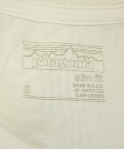 Patagonia（パタゴニア）Tシャツ・カットソー 白 サイズ:S メンズ/2200674845015
