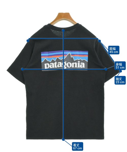 Patagonia（パタゴニア）Tシャツ・カットソー 黒 サイズ:S メンズ/2200675188029
