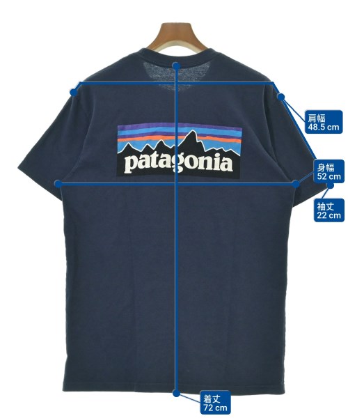 Patagonia（パタゴニア）Tシャツ・カットソー 紺 サイズ:M メンズ/2200681152038