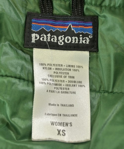 Patagonia（パタゴニア）ダウンジャケット/ダウンベスト 緑 サイズ:XS レディース/2200681728011