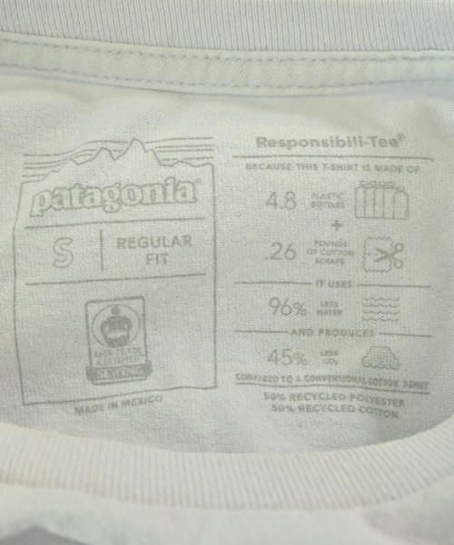 Patagonia（パタゴニア）Tシャツ・カットソー 白 サイズ:S メンズ/2200681764224