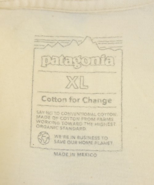 Patagonia（パタゴニア）Tシャツ・カットソー 白 サイズ:XL メンズ/2200682209021