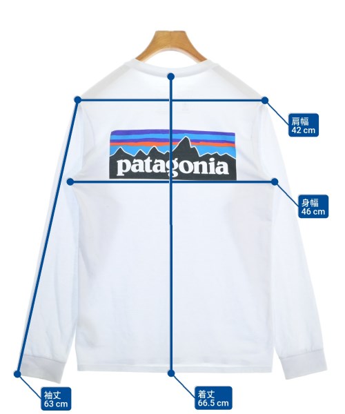 Patagonia（パタゴニア）Tシャツ・カットソー 白 サイズ:XS メンズ/2200695135126