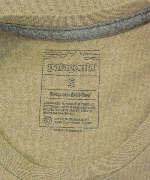 Patagonia（パタゴニア）Tシャツ・カットソー ベージュ サイズ:S メンズ/2200688535148