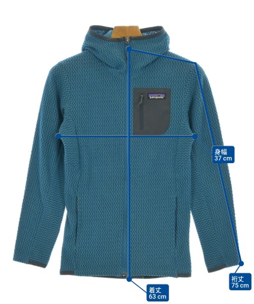 Patagonia（パタゴニア）パーカー 青 サイズ:XS レディース/2200692048054