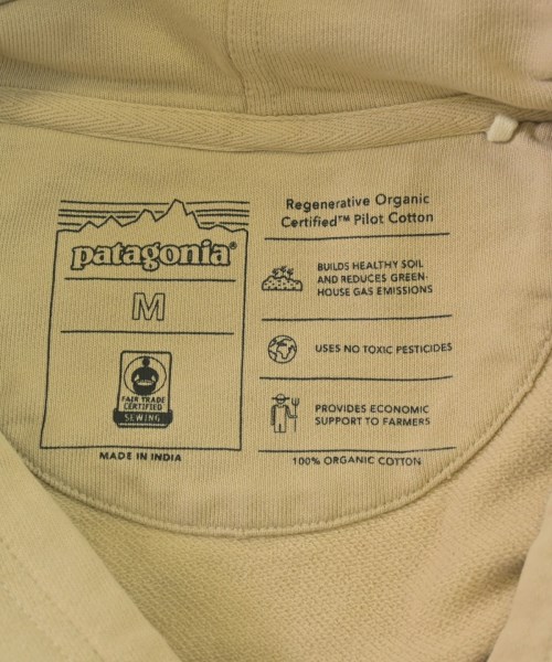 Patagonia（パタゴニア）パーカー ベージュ サイズ:M メンズ/2200691132013