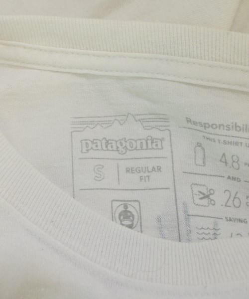 Patagonia（パタゴニア）Tシャツ・カットソー 白 サイズ:S メンズ/2200694443017