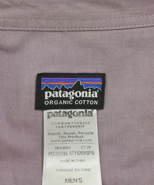 Patagonia（パタゴニア）カジュアルシャツ 紫 サイズ:M メンズ/2200692091197