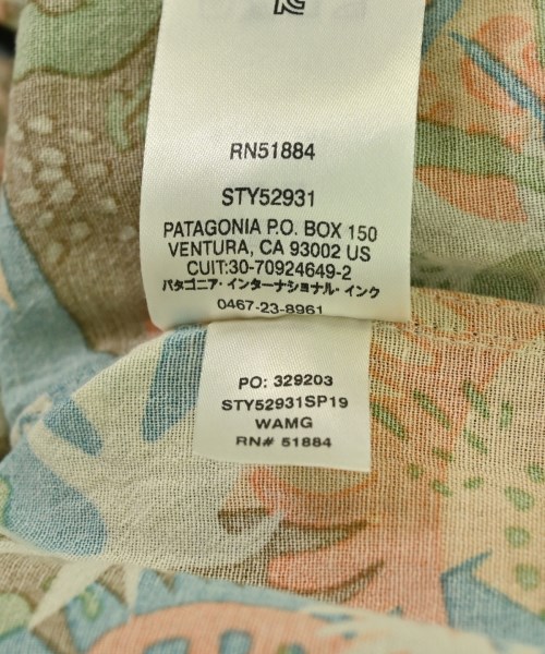 Patagonia（パタゴニア）カジュアルシャツ その他（柄物・カラフル） サイズ:XS メンズ/2200699428033