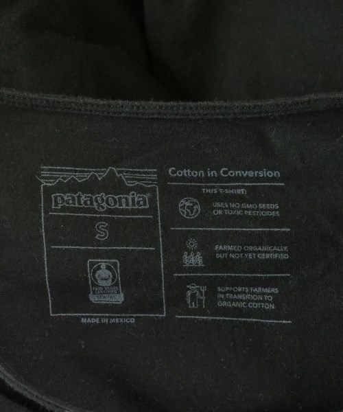 Patagonia（パタゴニア）Tシャツ・カットソー 黒 サイズ:S レディース/2200698022027