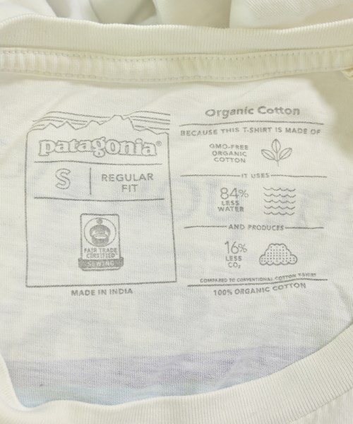 Patagonia（パタゴニア）Tシャツ・カットソー 白 サイズ:S メンズ/2200701553081