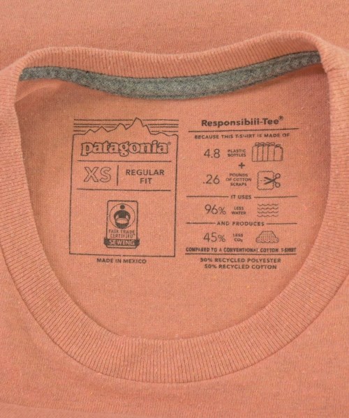 Patagonia（パタゴニア）Tシャツ・カットソー オレンジ サイズ:XS メンズ/2200699383011