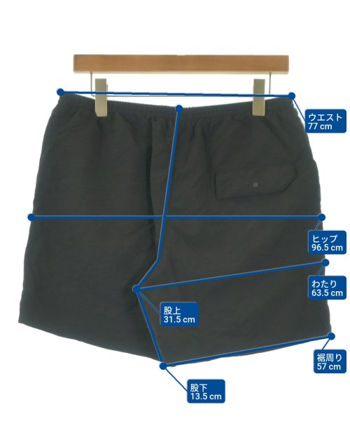 Patagonia（パタゴニア）ショートパンツ 黒 サイズ:M メンズ/2200643224421